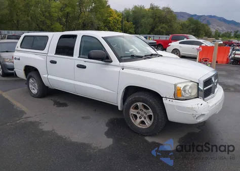 2006 Dodge Dakota Slt z USA, uszkodzony, nr VIN 1D7HW48N76S645837